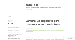 Desktop Screenshot of android.es